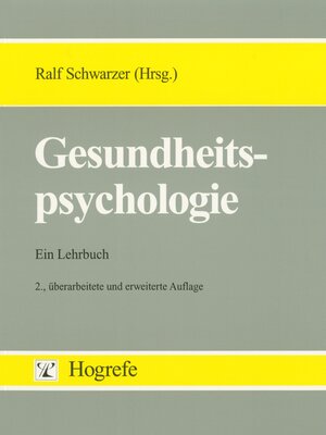 cover image of Gesundheitspsychologie
